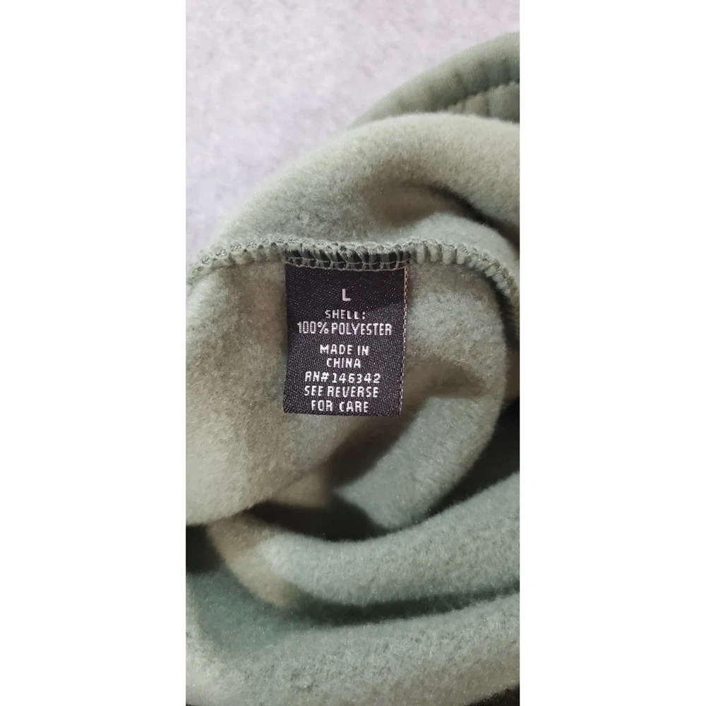 The Original Members Only Olive Green Men's Unisex Large Skull Roses Sweatpants - Picture 9 of 10